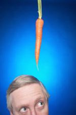 Christian Fasting - Man Looking at Carrot