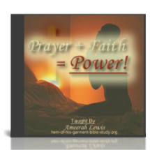 Prayer + Faith Audio Bible Study