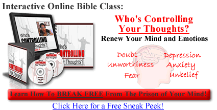 Renewing Your Mind Class - Break Free from Christian Depression Renewing Your Mind Class - Break Free from Christian Depression