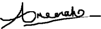 Ameerah's Signature
