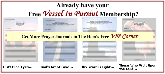 More Christian Prayer Journals in the VIP Corner