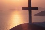 Christian Ecard- Cross At Sunset