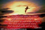 Christian ecard-Renew your strength