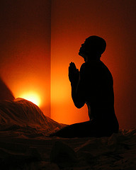 Tapping into Biblical Spiritual Gifts Man praying